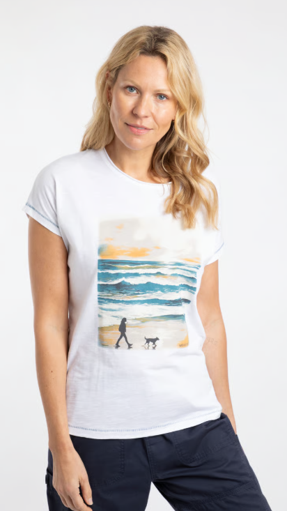 Walking Club White T-Shirt