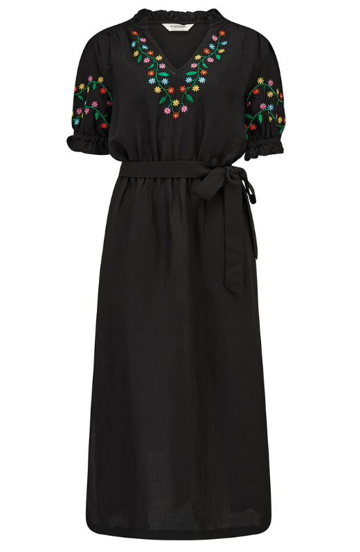 Sugarhill Brighton Lainey Midi Dress Black