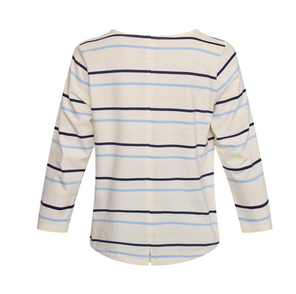 RedGreen Croco Stripe T-shirt Blue