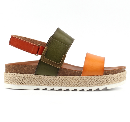 Deanna II Olive Sandal