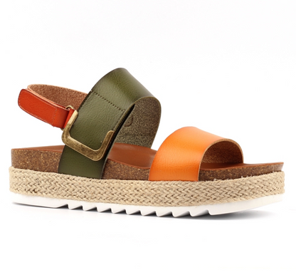 Lunar Shoes Deanna II Sandal Olive