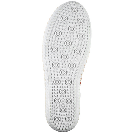 Lunar Shoes St Ives Plimsolls Orange
