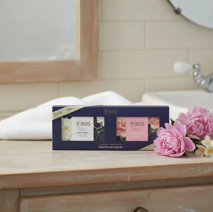 The Somerset Toiletry Co.  RHS The Flower Show Collection Soap Bar Set
