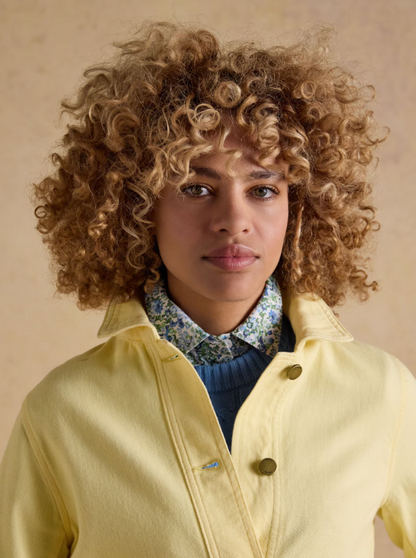 Marlow Light Yellow Denim Jacket