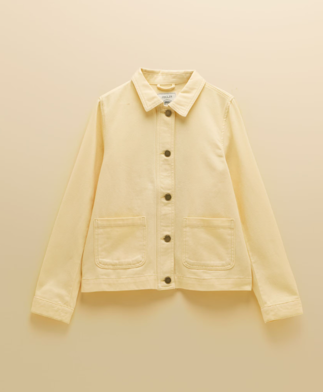 Marlow Light Yellow Denim Jacket