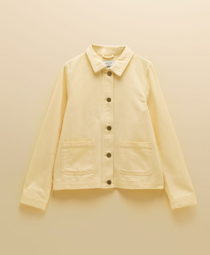 Marlow Light Yellow Denim Jacket