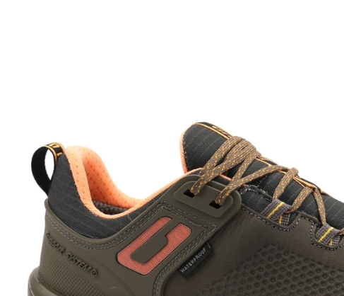 Grisport Lady Nomad Wide Fit Walking Shoes Green