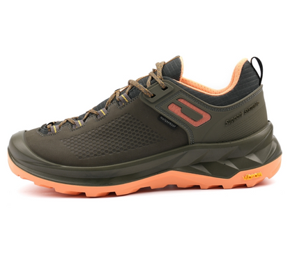 Grisport Lady Nomad Wide Fit Walking Shoes Green
