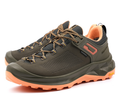Grisport Lady Nomad Wide Fit Walking Shoes Green