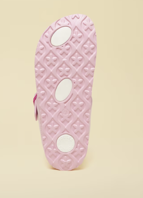 Joules Soleil Buckle Flip Flops Pink