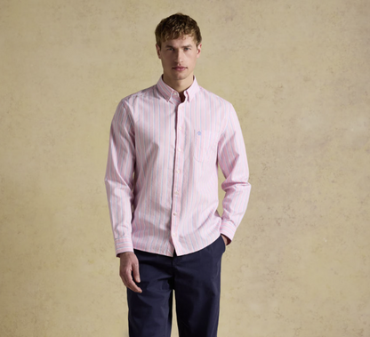Joules Classic Fit Oxford Shirt Pink