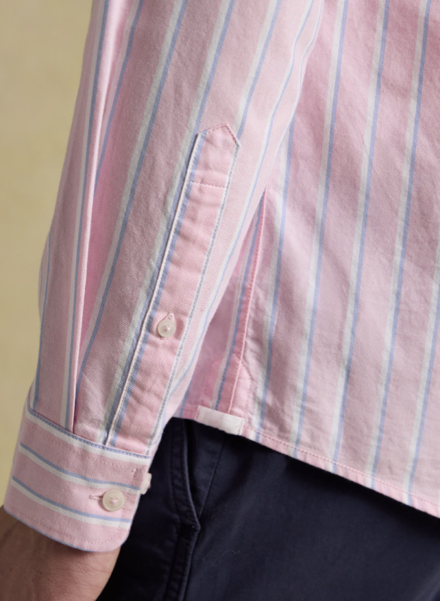 Joules Classic Fit Oxford Shirt Pink