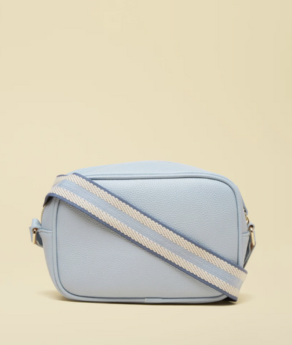 Joules Trent Cross Body Bag Pale Blue