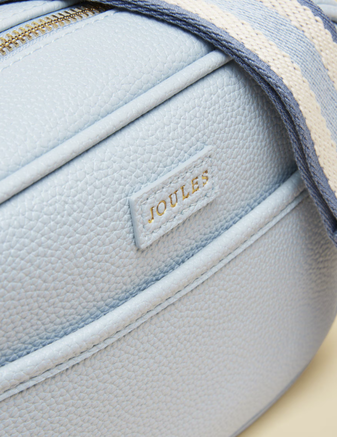 Joules Trent Cross Body Bag Pale Blue
