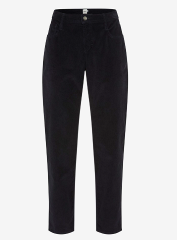 Brax Mary Corduroy Trousers Navy