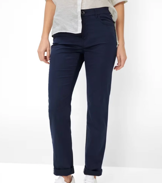 Brax Mary Winter Dream Trousers Navy