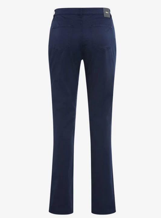Brax Mary Trousers Navy Regular Length