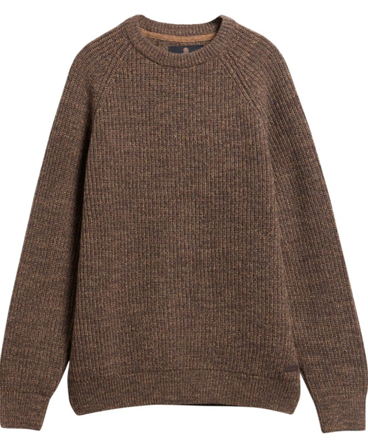 Barbour Horseford Crew Neck Sweater Camel