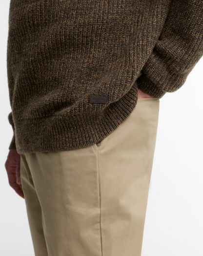 Barbour Horseford Crew Neck Sweater Camel