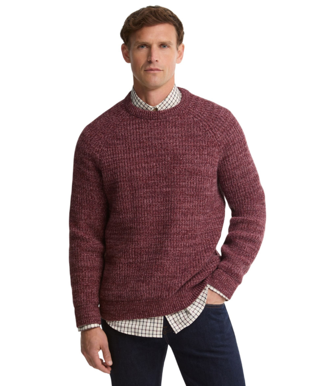 Barbour Horseford Crew Neck Sweater Mauve