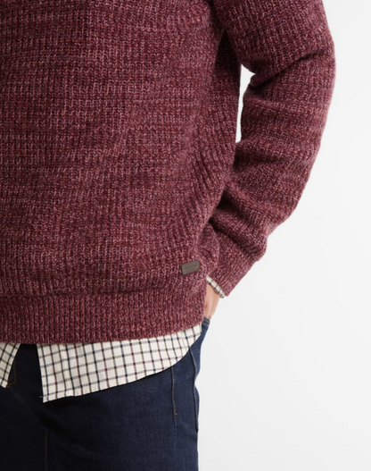 Barbour Horseford Crew Neck Sweater Mauve