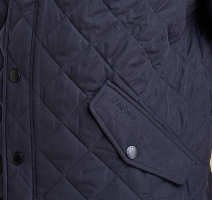 Barbour Shoveler Quilted Jacket Navy