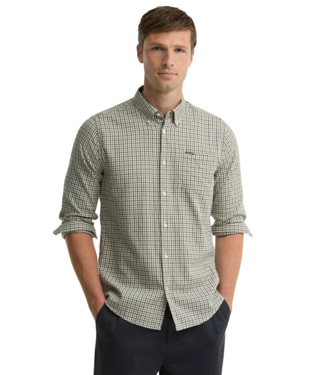 Barbour Padshaw Tailored Shirt Olive