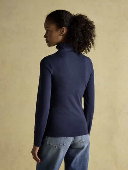 Joules Amy Jersey Top Navy