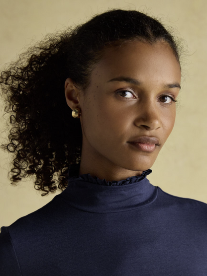 Joules Amy Jersey Top Navy