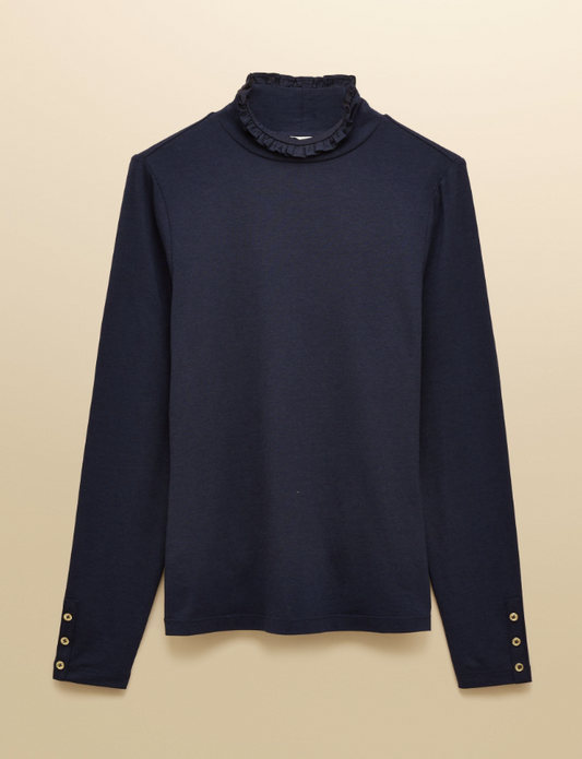 Joules Amy Jersey Top Navy