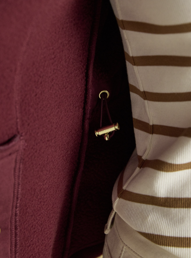 Joules Heritage Regular Fleece Gilet Port