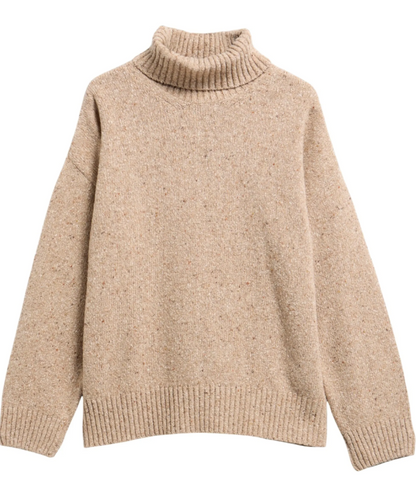 Barbour Stanford Fleck Knitted Jumper Warm Trench