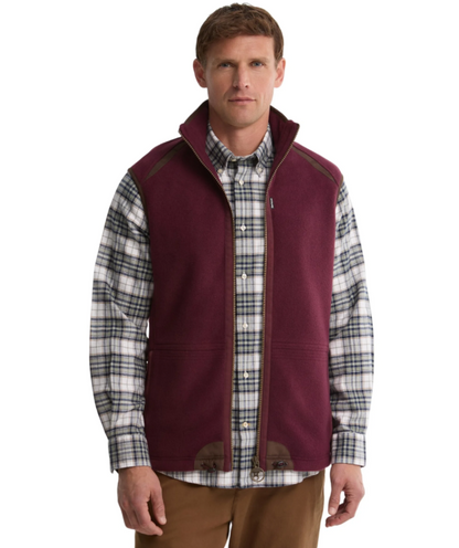 Barbour Langdale Gilet Dark Bordeaux