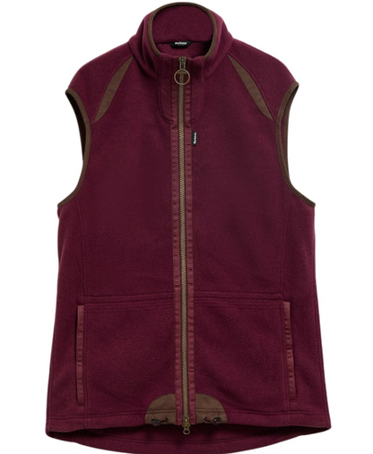 Barbour Langdale Gilet Dark Bordeaux