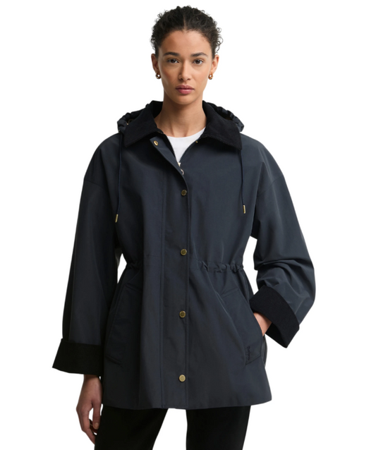 Barbour Evelyn Showerproof Jacket Navy