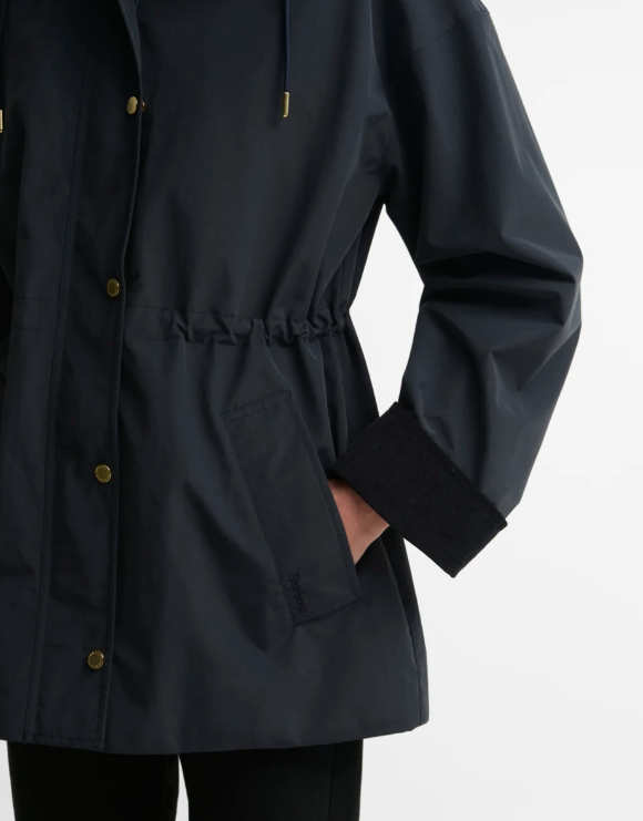 Barbour Evelyn Showerproof Jacket Navy