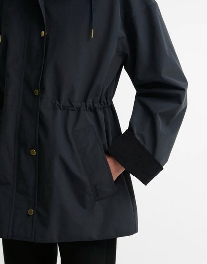 Barbour Evelyn Showerproof Jacket Navy
