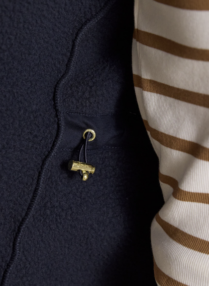Joules Heritage Regular Fleece Gilet Navy