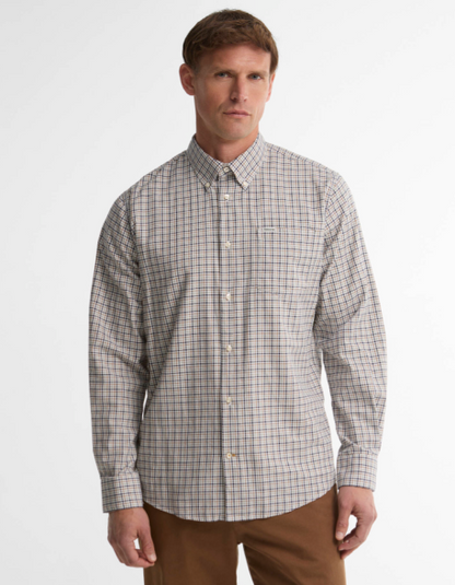 Barbour Farmtown Regular Fit Shirt Navy