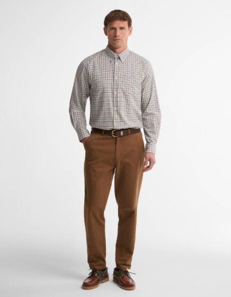 Barbour Farmtown Regular Fit Shirt Navy