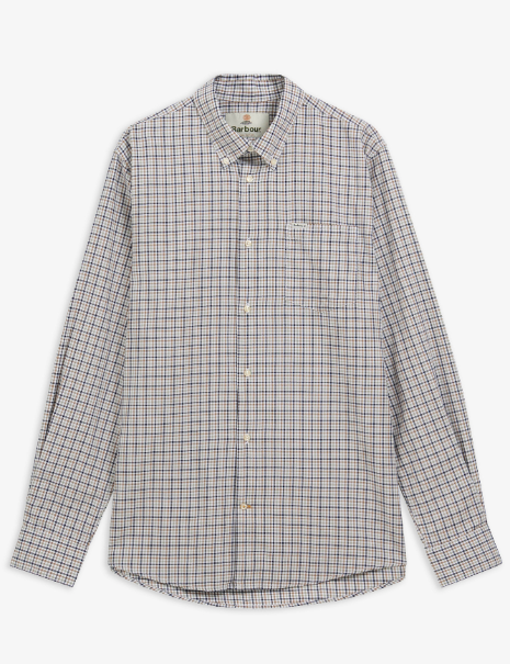 Barbour Farmtown Regular Fit Shirt Navy