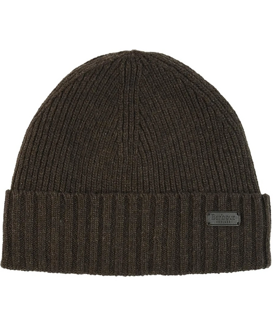 Barbour Carlton Beanie Hat Brown