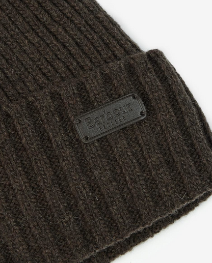 Barbour Carlton Beanie Hat Brown