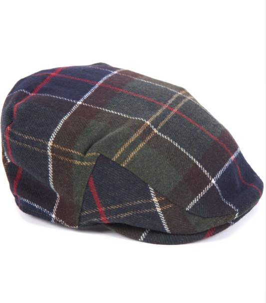 Barbour Galingale Tartan Flat Cap