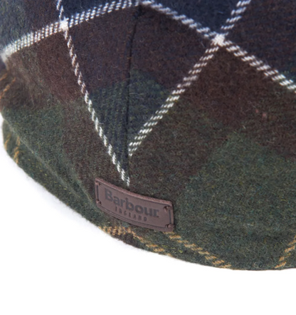 Barbour Galingale Tartan Flat Cap