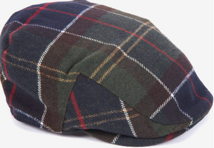 Barbour Galingale Tartan Flat Cap