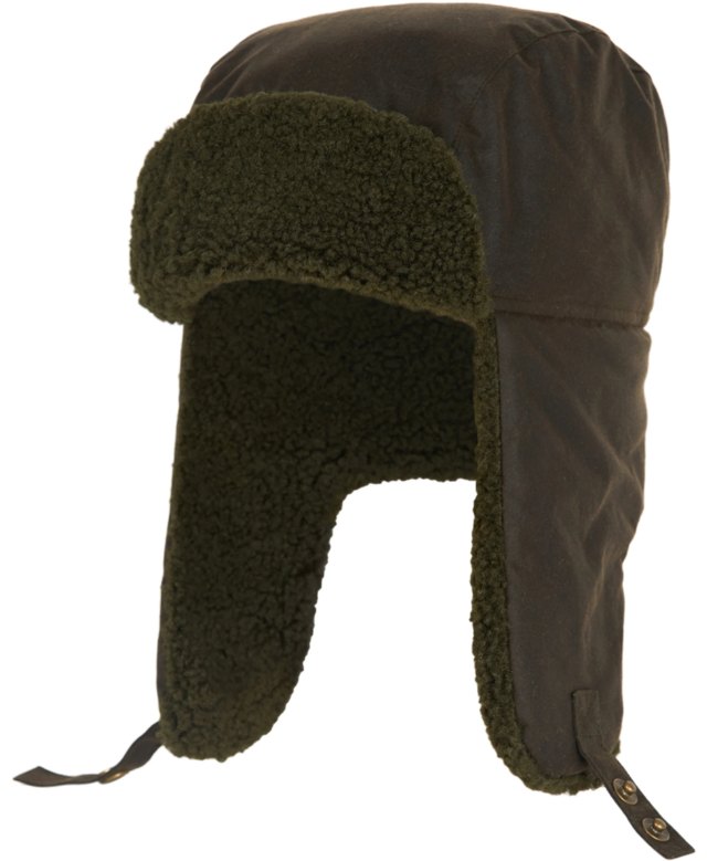 Barbour Morar Wax Trapper Hat Olive