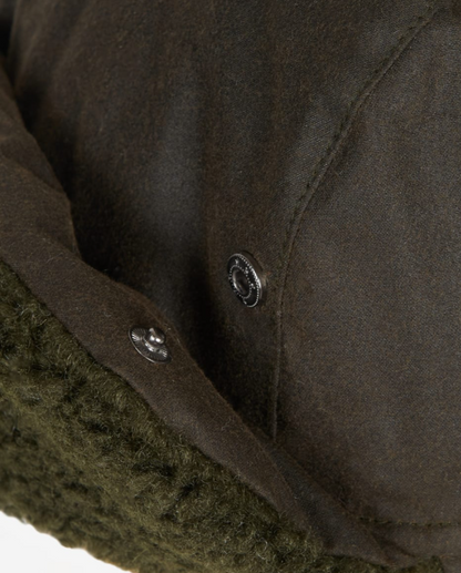 Barbour Morar Wax Trapper Hat Olive