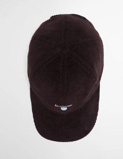 Barbour Preston Cord Cap Brown