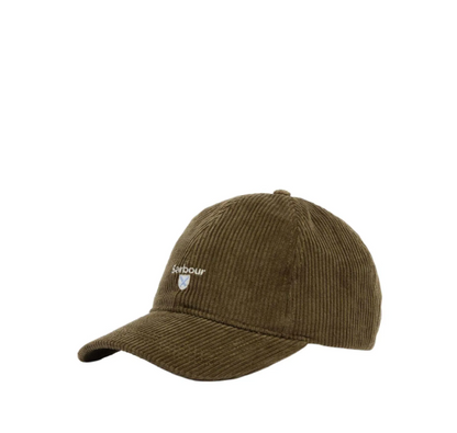 Barbour Preston Cord Cap Olive